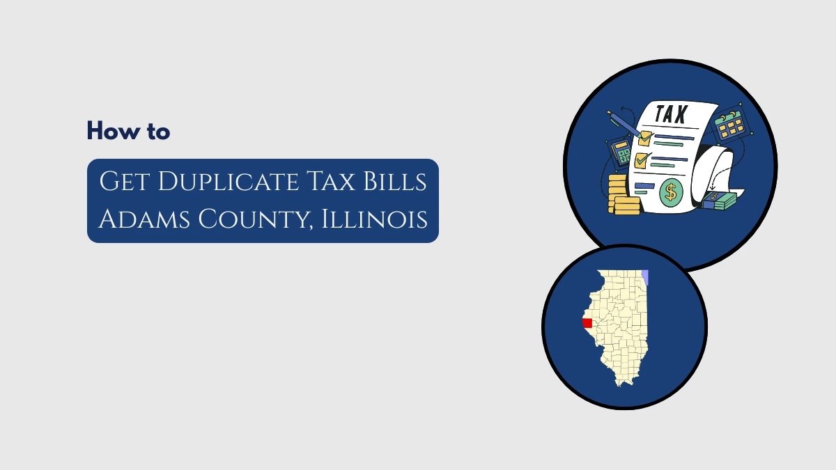 Adams County Illinois Tax Duplicate Bill