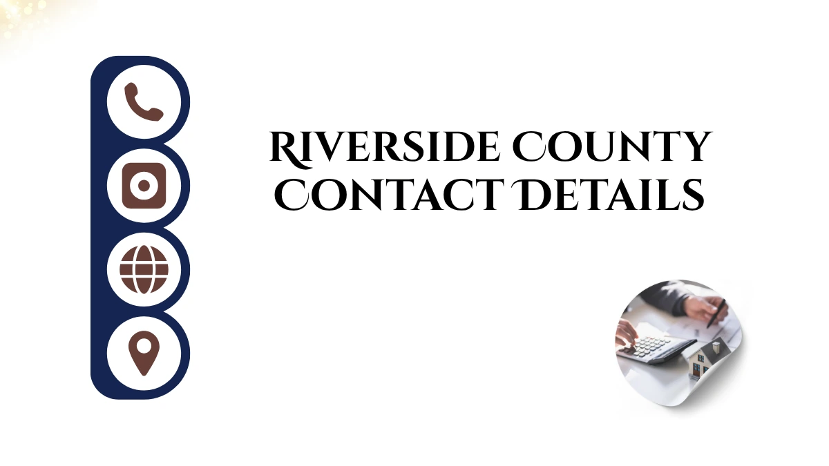 Riverside County Treasurer Contact Details and Holidays List