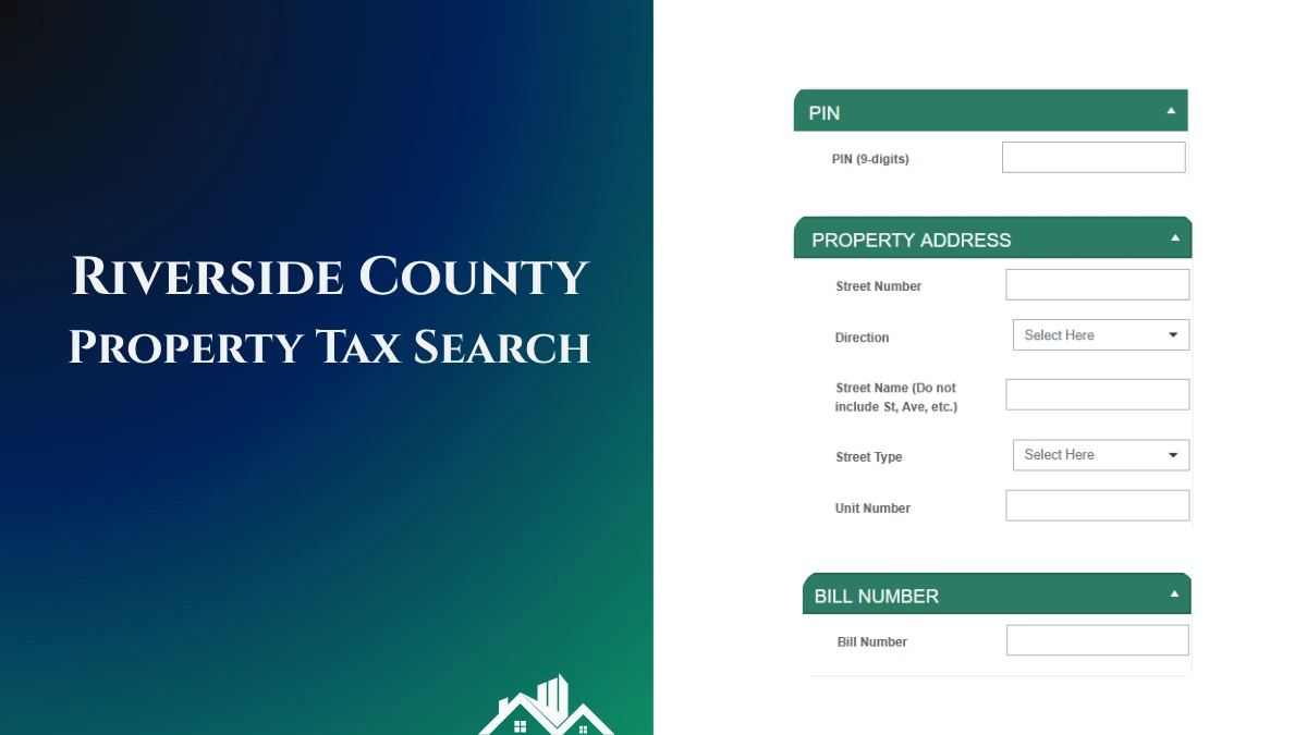Riverside County property tax search​